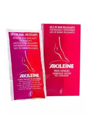 Akileine Soins Rouges Sels De Bain DÉlassant 2sach/150g à NIMES