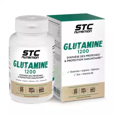 Stc Nutrition Glutamine 1200 Gélules B/90 à NIMES